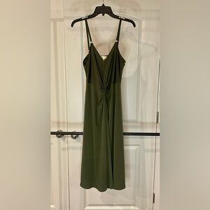Michael Kors Forest Green Maxi Dress